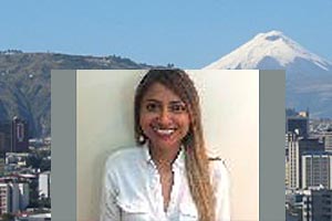 A professional Ecuadorian teacher of Spanish to online students 
